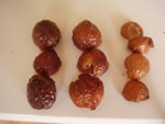 Soap nuts usadas